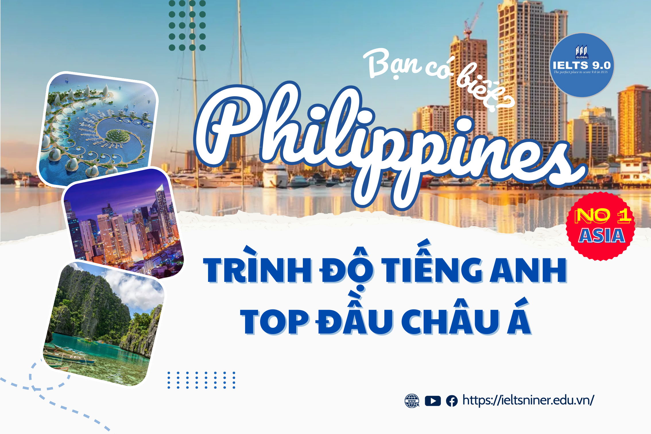 Philippines – Quốc gia top đầu châu Á về trình độ tiếng Anh