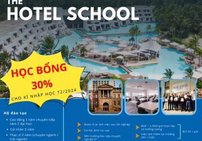 TUYỂN SINH DU HỌC TẠI THE HOTEL SCHOOL – AUSTRALIA