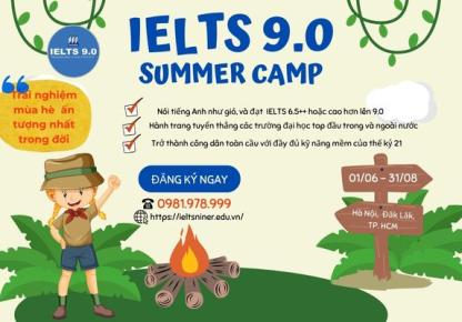 IELTS 9.0 SUMMER CAMP – Trại hè IELTS 9.0