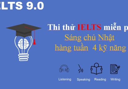 Thi thử IELTS miễn phí tại IELTS 9.0